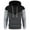 Black, variant on SRZYMJ Oversized Men's Hoodie Men's Patchwork Hooded Sweater for Autumn Winter Casual