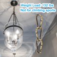 thumbnail image 4 of Unique Bargains 6mm Spring Snap Hook Clips Chain Quick Links Connector Ring Lock 132 Lbs Bronze 6 Pack, 4 of 6