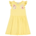 thumbnail image 3 of Btween Girls Dresses 3 Pack Short Sleeve Skater, Tiered & Ruffle Sleeve Dresses, Soft Brushed ITY Fabric, 3 of 5