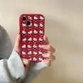 thumbnail image 3 of Cute Cartoon Sanrio Hello Kitty Bowknot Phone Case For iPhone 15 Pro 14 13 12 11 Pro Max Shockproof IMD Cover RJ, 3 of 5