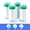 2.0mm Green, variant on Disposable Micro Applicator Brushes, 100Pcs Orange 2.5mm Superfine Small Head Microswabs, Multi-Use Tool for Eyelash Extension, Makeup Glue Removal & Lip Cosmetic Application