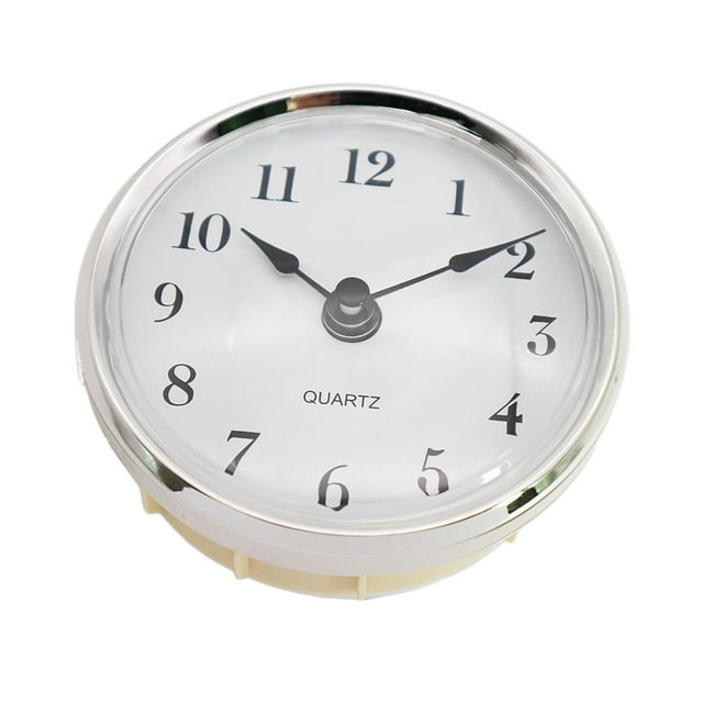 yuksok 3-1/8 inch(80mm) Clock Insert Arabic Fit-Up Insert Bezel for Home
