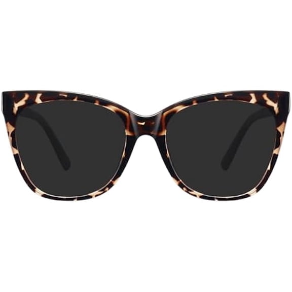 Large Polarized Cat Eye Sunglasses for Women
