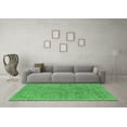 thumbnail image 3 of Ahgly Company Indoor Rectangle Oriental Emerald Green Industrial Area Rugs, 3' x 5', 3 of 4