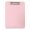 Pink, variant on mdesiwst Plastic Clipboard with Pen Holder, Stable Writing Surface Menu Holder, A4 A5 File Box for Office School And Nursing