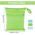 thumbnail image 3 of Transemion 2x Sacs Portables Humides et Secs Imperméables Réutilisables pour Couches pour Parents en Déplacement Sac Humide et Sec Imperméable, 3 of 6