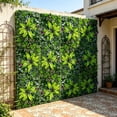 thumbnail image 6 of AUNVITO Artificial Green Plant Fence 3 x 3 ft, Simulation Hedge Privacy Screen, UV Protected Faux Foliage Panel, Easy Install Outdoor Barrier for Garden, Balcony and Yard, 6 of 6