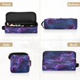 thumbnail image 5 of Hair Tool Organizer Bag with Heat Resistant Mat Removable Travel Storage Case for Hot Air Brushes Curling Irons Psychedelic Purple Rose, 5 of 8