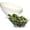 Clear With Gold Rim, variant on PLASTICPRO Angled Clear Plastic Serving Bowls Gold Rim Plasticware Disposable Bowls, 4 pack