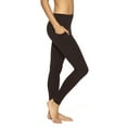 thumbnail image 3 of Felina | Athletic Pocket Leggings | 2-Pack | Lounge (Black, X-Small), 3 of 7