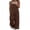 Brown, variant on Overalls for Women Loose Wide Leg Jumpsuits Casual One Piece Floral Boho Outfits Baggy Jumpers Comfy Summer Rompers