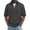 Dark Gray, variant on VSSSJ Men's Quarter Zip Pullover Shirt Short Sleeve Casual Waffle Shirts Loose Fit Stand Collar Zipper Pocket Textured Summer Tops Black XXL