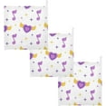 thumbnail image 7 of SKYSONIC 5 PCS Music Note Hearts Baby Muslin Washcloths, Stars 90s Retro Face Towel Burp Cloths Ultrasoft Absorbent Cotton Bath Wipes Towels for Newborn Boys Girls, 7 of 7