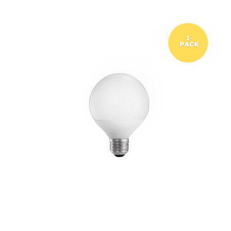 

Impressions Vanity (Pack of 1) 6W Frosted LED Light Bulbs G25 Globe Shape Dimmable LED Lights Energy Efficient Smart Light Bulb with 5000k Bright White Temperature for Mirror Bedroom Decoration