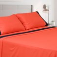 thumbnail image 1 of Juego de Sábanas King Size Soft Nature Color Rojo, 1 of 1