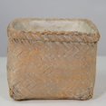 thumbnail image 1 of Jardinière Carrée Aspect Osier, 1 of 1