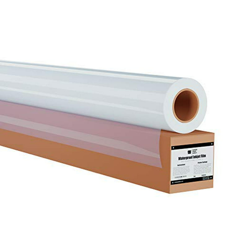 Ecotex® 5 Mil Waterproof Inkjet Transparency Roll (13 x 100') - Transparency  Film for Screen Print Transfers, DTF Transfer Film, Acetate Rolls for  Screen Printers 