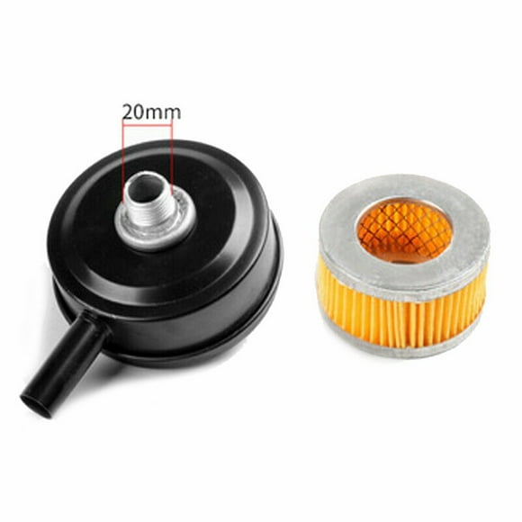 Air Compressor Silencer Muffler Intake Air Filter Pump Parts Useful 20Mm