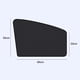 thumbnail image 3 of 2x Pantalla de del coche de 20 "x 14" para el bloque lateral del bebé 99.79% UVA y 99.95% uvb-mesh lado proporciona protección mientras Yotijar sombra de la ventana del coche, 3 of 10