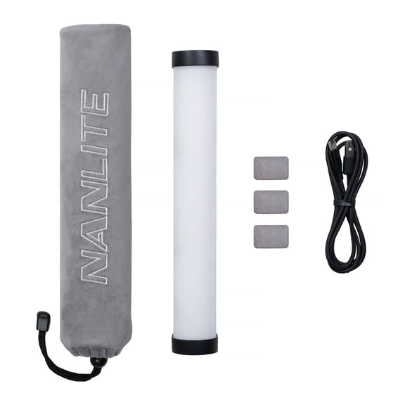Nanlite PavoTube II 6XR 10" 6W RGBWW LED Tube Light with Built-In CRMX