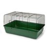 Medium Rabbit Cage / Green Base W/Black Wire