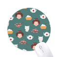 thumbnail image 1 of Cat Sakura Rice Teapot Japan Mouse Pad Comfortable Game Office Mat, 1 of 2