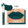 thumbnail image 1 of QIBEST 24 colores terciopelo mate lápiz labial desnudo impermeable de larga duración Sexy brillo de labios rojo taza antiadherente maquillaje tinte de labios cosméticos, 1 of 5