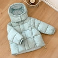 thumbnail image 5 of Xdegoge Toddler Kids Winter Puffer Jacket Hooded Thick Warm Coat Windproof Outerwear with Pockets for Boys Girls Fall Padded Parka Down Snow Wear, 5 of 6