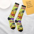 thumbnail image 6 of Saiise Scooby-Doo Am Funny Socks Men Women Boys Kids Adults Novelty Graphic Crew Tube Socks Crazy Design Casual Dress Socks for Sports,Running,Travel, 6 of 7