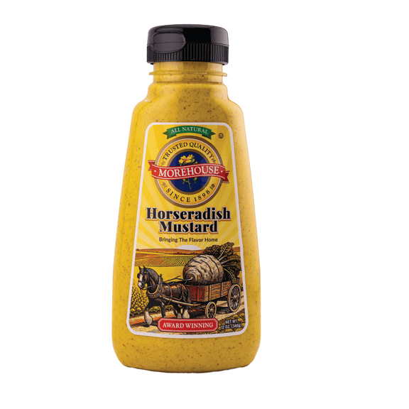 Morehouse Horseradish Mustard, 12oz