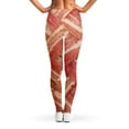 thumbnail image 2 of Weaving Bacon Print Leggings, Funny Sexy Yoga Leggings For Women., 2 of 5