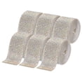 thumbnail image 1 of Uxcell 6 Rollos de Cinta de Rhinestone Autoadhesiva para Manualidades DIY, Cristal Colorido, 1 of 5