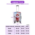 thumbnail image 5 of Hello Winter Alaskan Malamute Smiling in Red Scarf Hat Welcome Christmas Travel Luggage Cover Alaska Mal Dog Lovers Gifts Suitcase Dust Protective Decor - 00017, 5 of 5