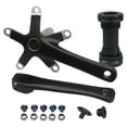 thumbnail image 2 of jinwen Manivelles de Vélo, 152mm 165mm Alliage d'Aluminium Ensemble de Manivelle Simple Réparation Manivelle et BB, 2 of 8