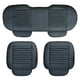 thumbnail image 2 of Cojín de asiento de automóvil pequeño de tres piezas de cuero de carbón de bambú, cojín de asiento sin respaldo Four Seasons 3, paquete completo de suministros para interiores, 2 of 2