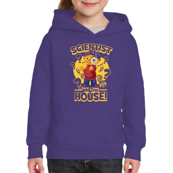 Scientist In The House Sid the Science Kid Fun Character Graphic Youth's Hoodie