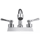 thumbnail image 3 of Llave Mezcladora Solvex Grifo Zinc Plateado, 3 of 4