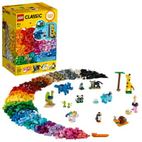 LEGO Classic Bricks and Animals 11011 Creative Toy (1500 Pieces)