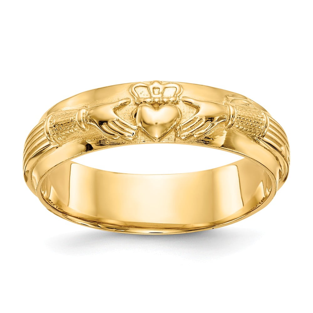 Jewels By Lux Sterling Silver Claddagh Ring