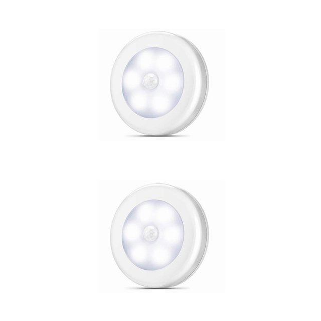 Matsuzay Luz de noche LED inalámbrica Lámpara de pared Luces de noche de ahorro de energía Hogar Cocina Escaleras Gabinete Baño Pasillo Type1 NO1