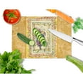 thumbnail image 2 of Carolines Treasures 8615LCB Palm Tree Glass Cutting Board Large 12H x 16W multicolor, 2 of 2