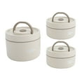 thumbnail image 1 of Contenedores De Almuerzo Aislados Portátiles Con Bolsa Térmica, 32 Oz A Prueba De Fugas De Acero Inoxidable Ronda Apilable Ben T O Lonchera Para La Oficina De Viajes, 1 of 7