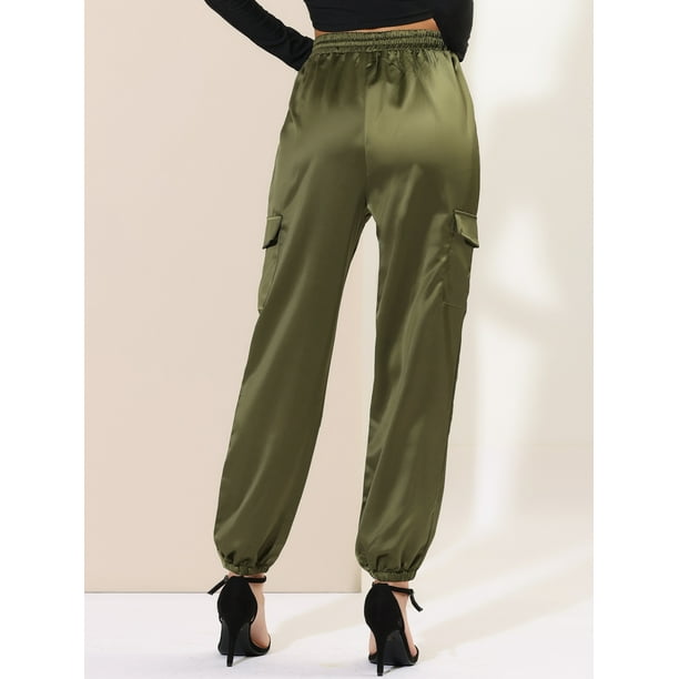 Pantalon De Carga Para Mujer: Tilo De Hip Hop De Gran Tamaño, Pierna Ancha De Cintura Alta, Ajuste Suelto, Casual De Verano, Moda Coreana De 17,05 € | DHgate