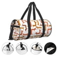 thumbnail image 3 of Balery Dachshund Dog Bolsa de Gimnasio para Mujeres y Hombres, Bolsa de Viaje Impermeable, Bolsa de Fin de Semana con Compartimento para Zapatos y Bolsillo Húmedo, 3 of 6