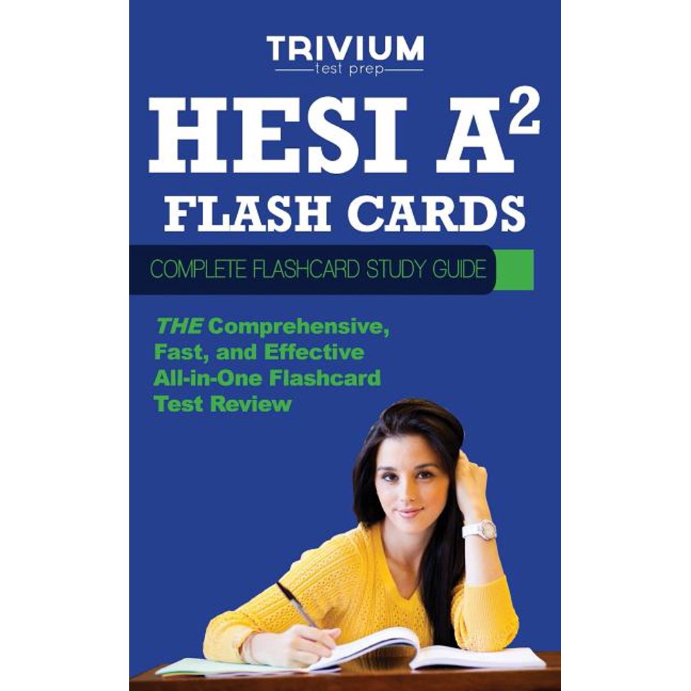 Hesi A2 Flash Cards Complete Flash Card Study Guide (Paperback