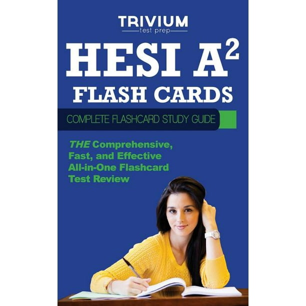 Hesi A2 Flash Cards Complete Flash Card Study Guide (Paperback