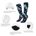 thumbnail image 6 of Haiem Astronaut Dinosaur and Space Socks, Funny Novelty Crazy Design Cotton Socks Sports Socks Knee High Socks For Men, Women,1Pairs - Gift For Working Friends, 6 of 9