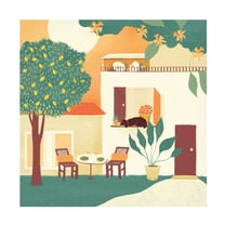 Trademark Fine Art Shriya Bhattacharya Tuscan Vacation Canvas Wall Art