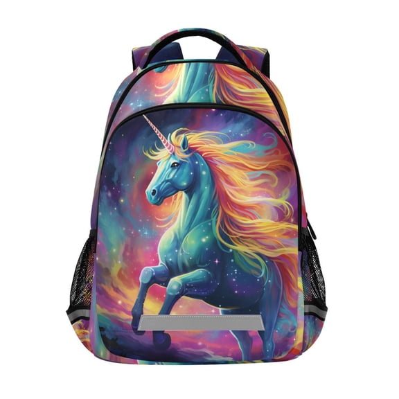 ALAZA Unicorn Backpack Elementary School Bag Bookbag Travel Rucksack