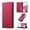 Red, variant on Wallet Case for Google Pixel 9a, Classic Shockproof PU Leather Magnetic Flip Cover with Card Holder Stand Feature and Full Body Protection Phone Case Cover for Google Pixel 9a, Red